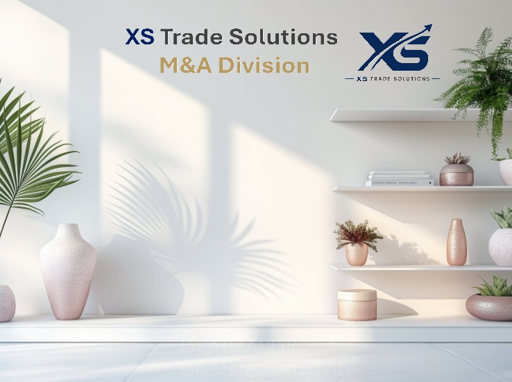 XS Trade Solutions office with M&A Division branding